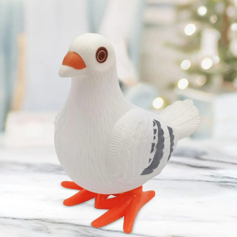 Pigeon Wind up Toys for Children, Goody Bag Fillers, Easter Basket Stuffers, Bird Toy, Dove Clockwork for Boys and Girls, cor aleatória