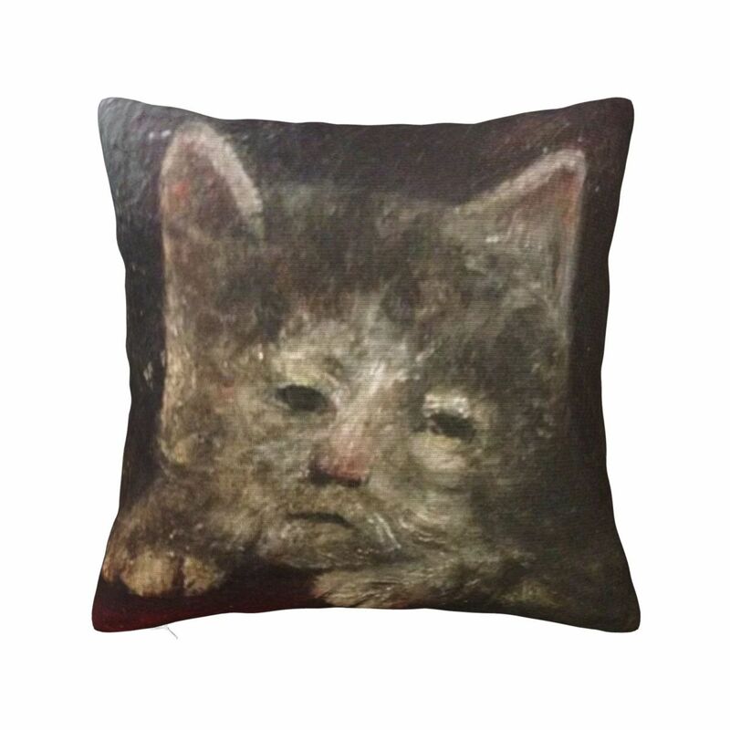 Medieval Cat Throw Pillow Pillowcases christmas decorations for home 2023 Sofa Decorative Covers autumn decoration