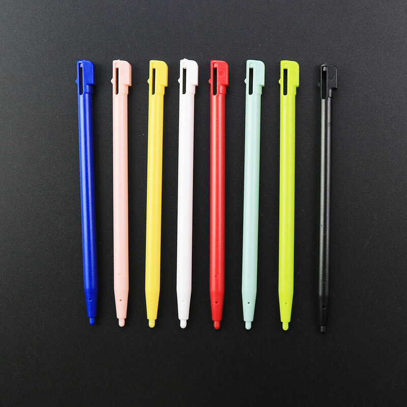 JCD 8 ألوان استبدال قلم بلاستيكي ل DSI NDSI لعبة وحدة التحكم شاشة اللمس القلم الملحقات