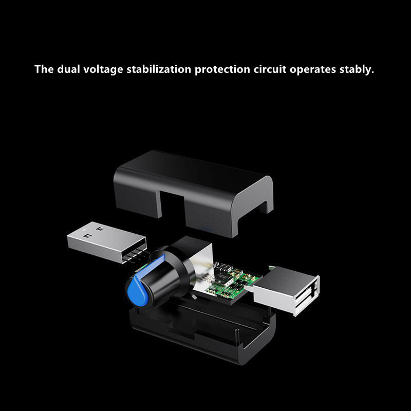 Controlador de velocidad USB para ventilador de radiador, controlador de velocidad continuo, Control ajustable, accesorios para radiador
