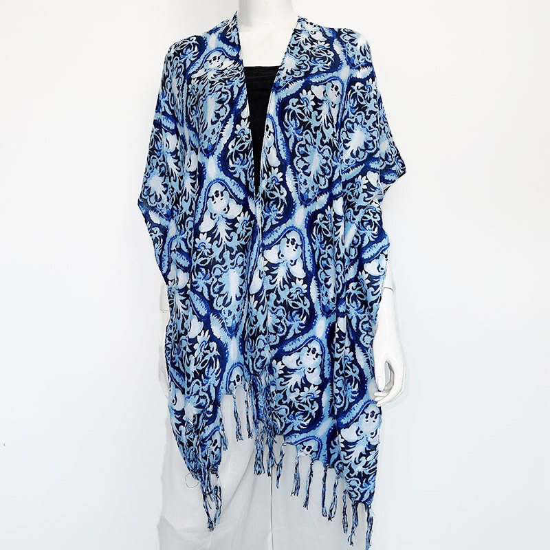 Luxury Brand National Pashmina Shawl Lady Wrap sun block Scarves Design Print Female Foulard Cotton Stoles Scarf
