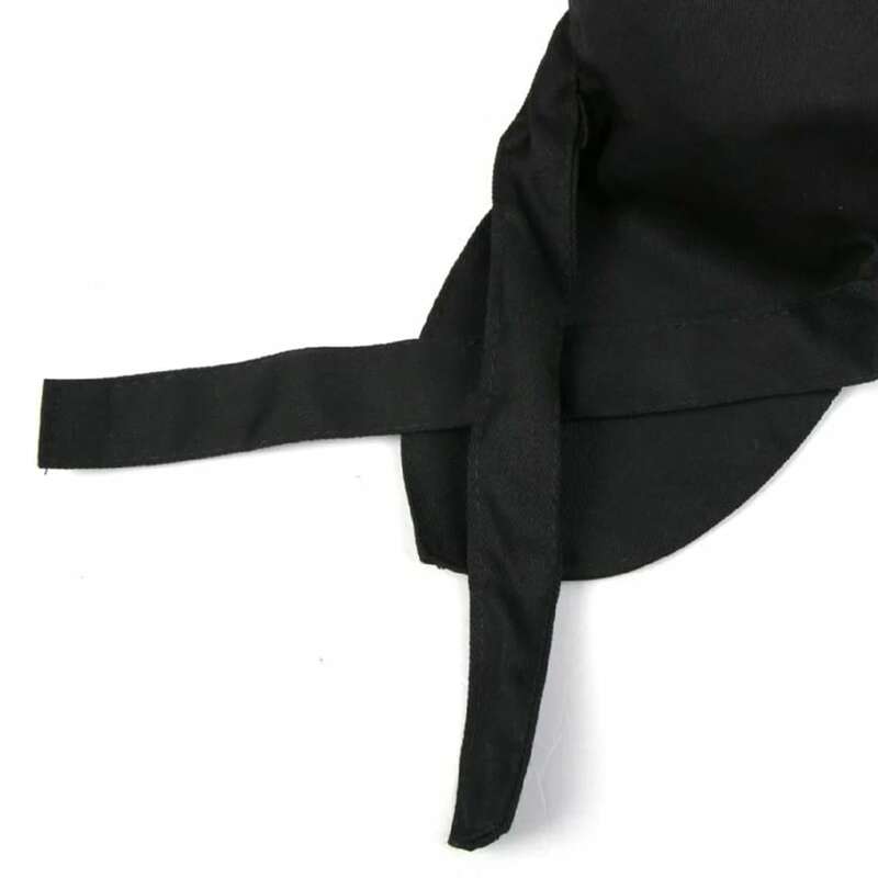 Berretti in cotone con fascia antisudore Tie Back Bouffant Cap cappello da doccia cuffia da bagno per forniture da infermiera (motivo a peperoncino)