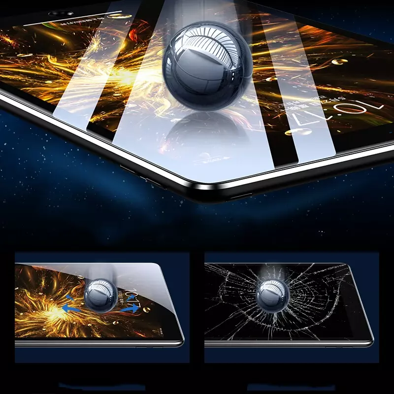 2 szt. Do Samsung Galaxy Tab A9 8.7 cal 2023 ekran ze szkła hartowanego do A9 SM-X110 SM-X115 folia ochronna Fit Screen