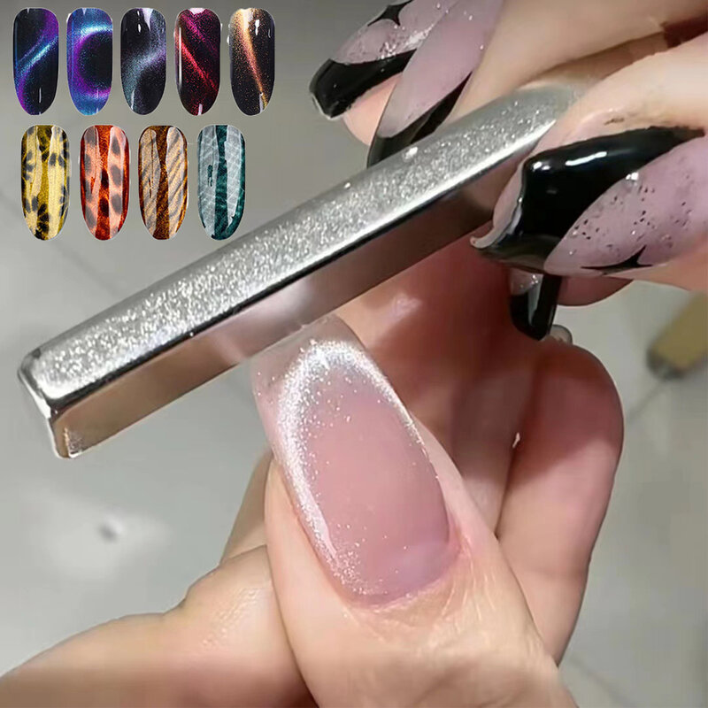 Silny kot patyczek magnetyczny lakier żelowy UV lakier do paznokci artystyczna dekoracja francuski wielofunkcyjny narzędzie do Manicure żelowy do malowania pióro magnetyczne