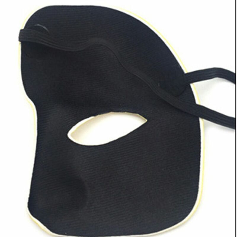 Rekwizyty kostiumowe dla kobiet mężczyźni maska tancerza fantomowego półmaska materiały na bal maski na Halloween rekwizyty do przebrania na imprezę