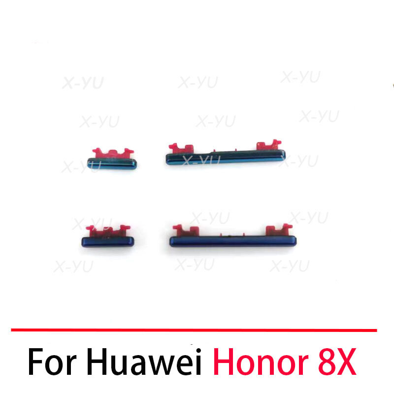 Botão lateral do volume para huawei honra 8x e 8 lite, caso do telefone móvel