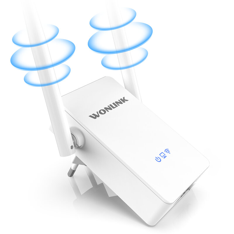 Penguat sinyal WiFi, Repeater penguat sinyal wifi jarak jauh 300Mbps ditingkatkan WPS enkripsi cepat peluas jangkauan Router dengan antena WiFi