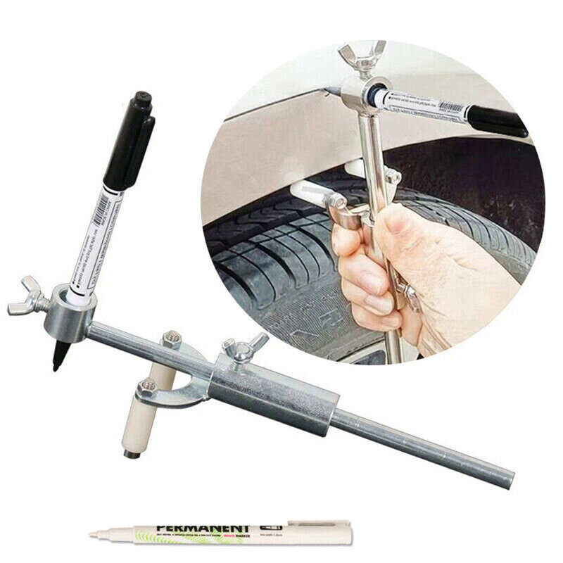 Trazador de cejas de rueda paralela, herramienta de reparación de abolladuras de Metal de hoja, marcado de línea corporal, Ayuda de recuperación