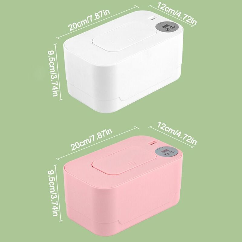 USB Baby Wipe Warmer Thermostat Temperature Keep Wipes Warm Wet Wipes Dispenser Scratch-resistant Baby Wipe Heater