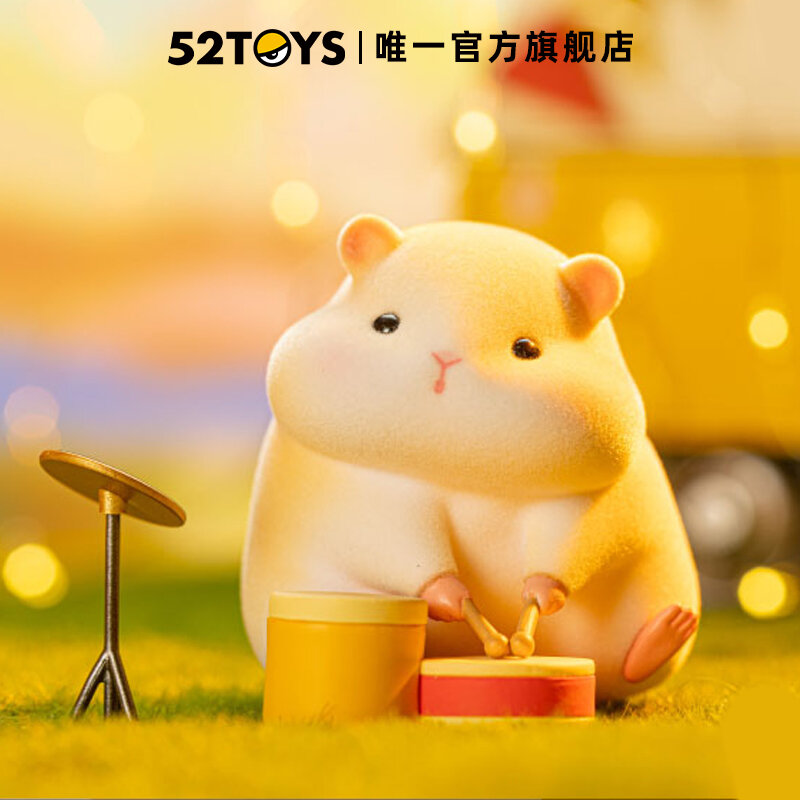 Echtes Hamster Clark Band Serie Blind Box Action Anime Abbildung Spielzeug Geheimnis Box Nette Modell Grils Geburtstag Geschenk Caixas Supresas