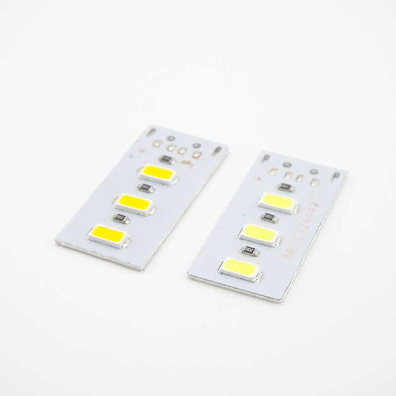 Chip SMD 5730 LED DC 5V, 5W, 6W, 10W, cuentas de luz nocturna de superficie, tablero de luces de un solo Color para lámpara de bombilla DIY, blanco cálido