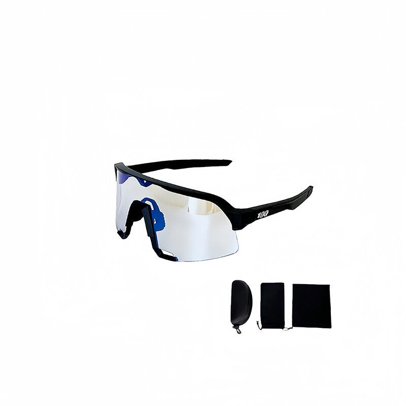 야외 윈드 고글 UV 투명 보호 안경, S3 자전거 마라톤 야외 스포츠 안경, 색상 변경, 하이퍼 크래프트