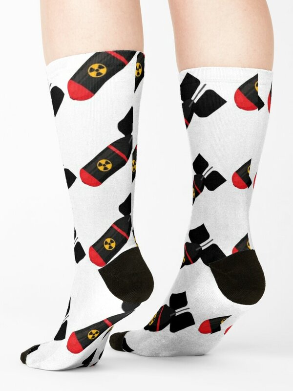 Nuclear Atomic Bomb Socks winter thermal socks Running socks Socks Men Women's