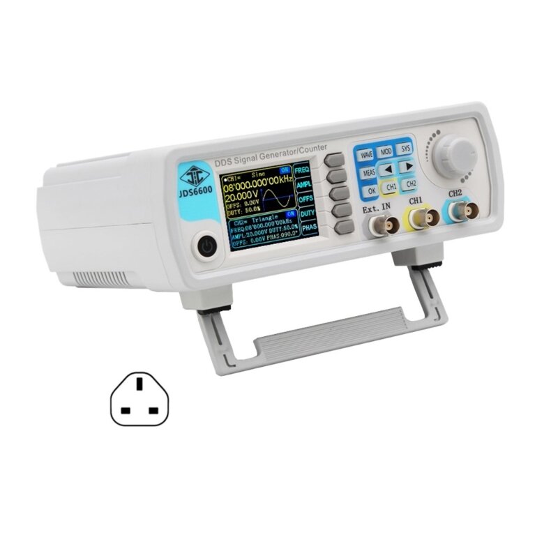 Dropship Compact DDS Signal Generator Counter Wide Ranges of Waveforms Frequency Meter