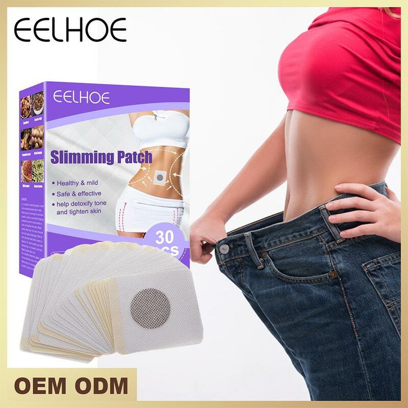 Body Sculpting Belly Stickers, Patches De Queima De Gordura, Body Firming, Patch De Cintura E Umbigo, Produtos De Perda De Peso