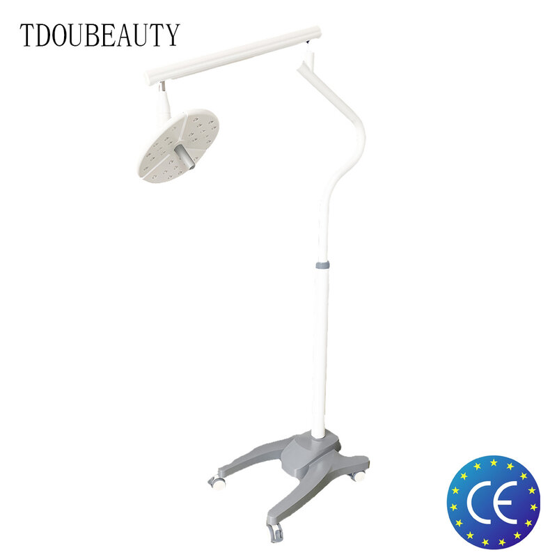 Lámpara LED de pie para uso veterinario, luz de Examen Vertical sin sombras de 50000 Lux, 27 agujeros, KD-2018L-1 para procedimiento veterinario