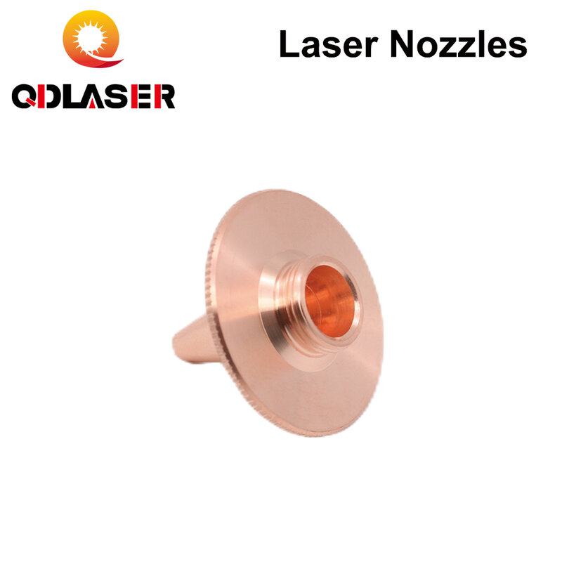 QDLASER Laser nozzles D Type Single Layer Dia.28mm Caliber 1.5/2.0 Thread Height 22.5mm M11 for OEM Precitec Fiber Laser Head