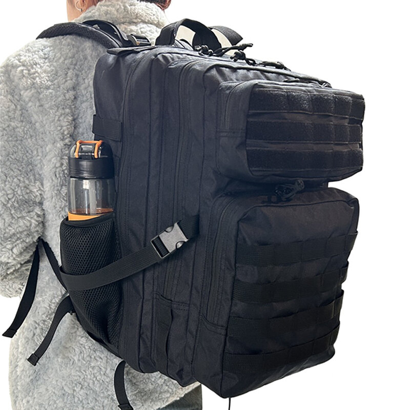 Lawaia plecaki taktyczne 30L/50L plecaki outdoorowe Camping piesze wycieczki Trekking wędkarstwo torba myśliwska z uchwytem na butelkę