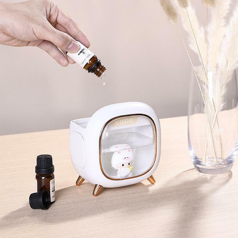 Small Humidifier Portable Mist Humidifier Mist Humidifier Desk Air Humidifier 2 Mist Modes 500ml USB Humidifier For Home