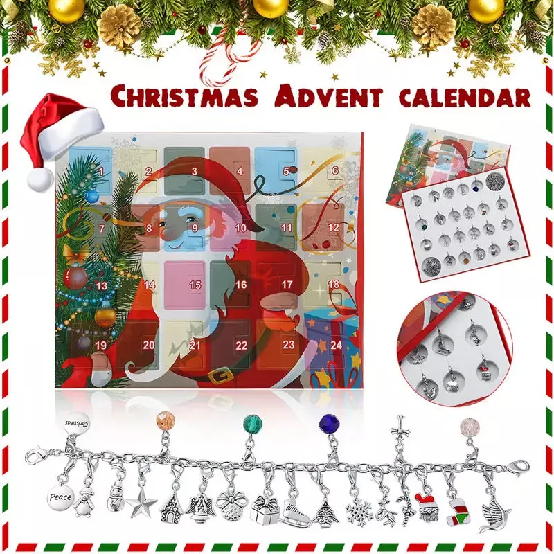 Customized productYANYI OEM ODM FACTORY Trending Products Custom Advent 25 Days Kids Countdown 24days Gift Calendar Bo