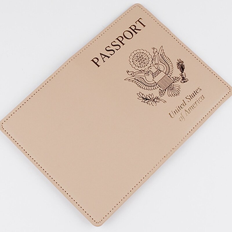 Étui de protection de passeport de voyage pour hommes et femmes, porte-documents anti-rayures, protection de stockage de billets de carte de crédit, évaluation