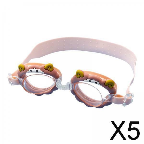 5X Okulary pływackie Nastolatek Dziecko 2-12 lat Modne okulary pływackie dla