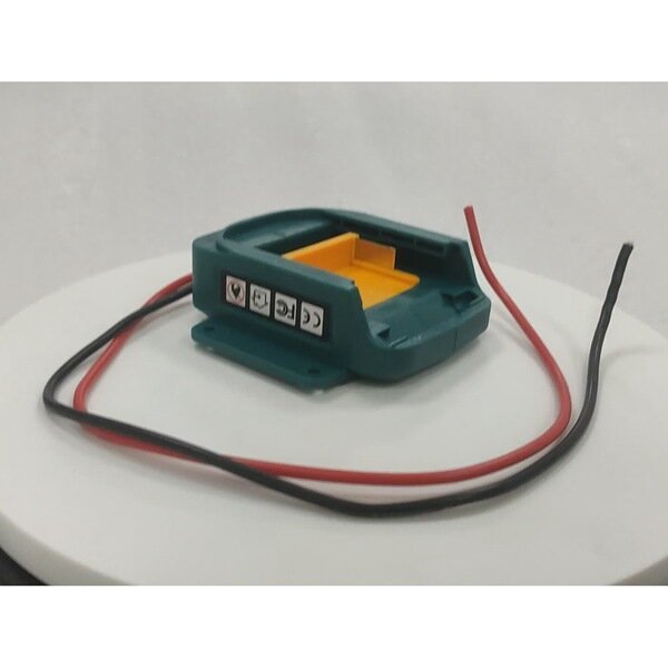 Para makita 18v li-ion bateria diy ferramenta elétrica conversor de bateria adaptador de bateria conversor