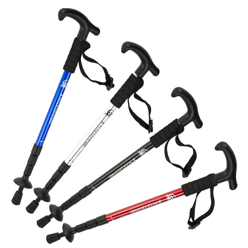 Наружные тростниковые алюминиевые телескопические штанги, оборудование для альпинизма, мужские трости, трости, скрытый меч
