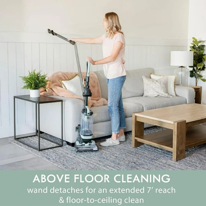 Leve Bagless Vacuum Carpet Cleaner, cabelo Eliminator Brushroll, 4 Ajuste De Altura, Leve, DU1275