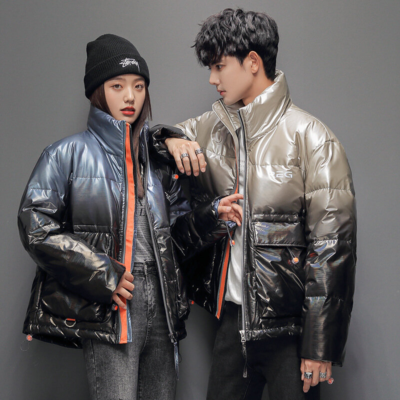 Hot 2022 Winter New Men's Down Jacket Warm and Thickened Short 90 Down White Duck Down Jacket for Men and Women