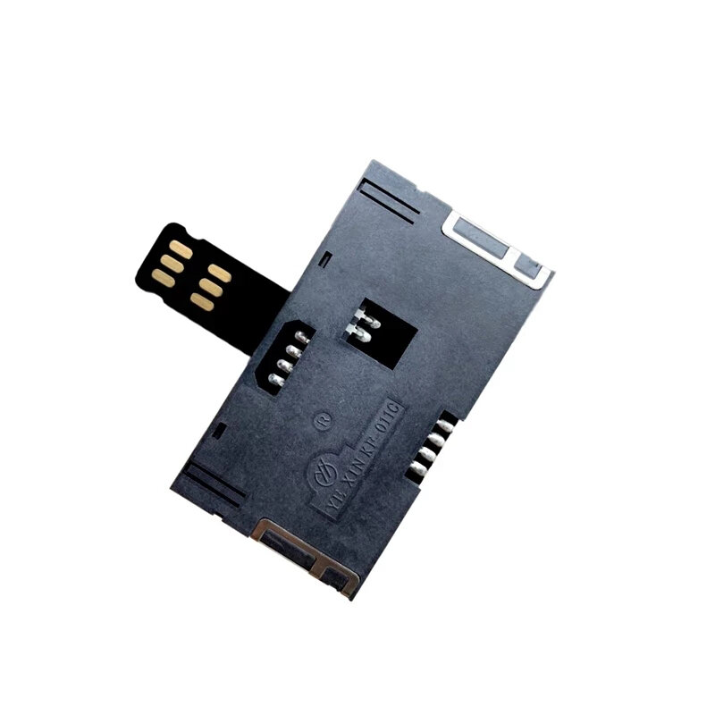 Adaptador de ranura para tarjeta SIM 4 en 1, cambiador de tarjeta rápida, soporte de lector de tarjeta SIM para iPhone, reinicio gratis, Nano, no T10