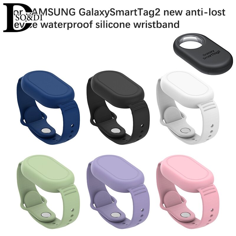 Silicone Band for Sam-sung Galaxy SmartTag 2 iWatch Bracelet Ultra Apple Watch Strap