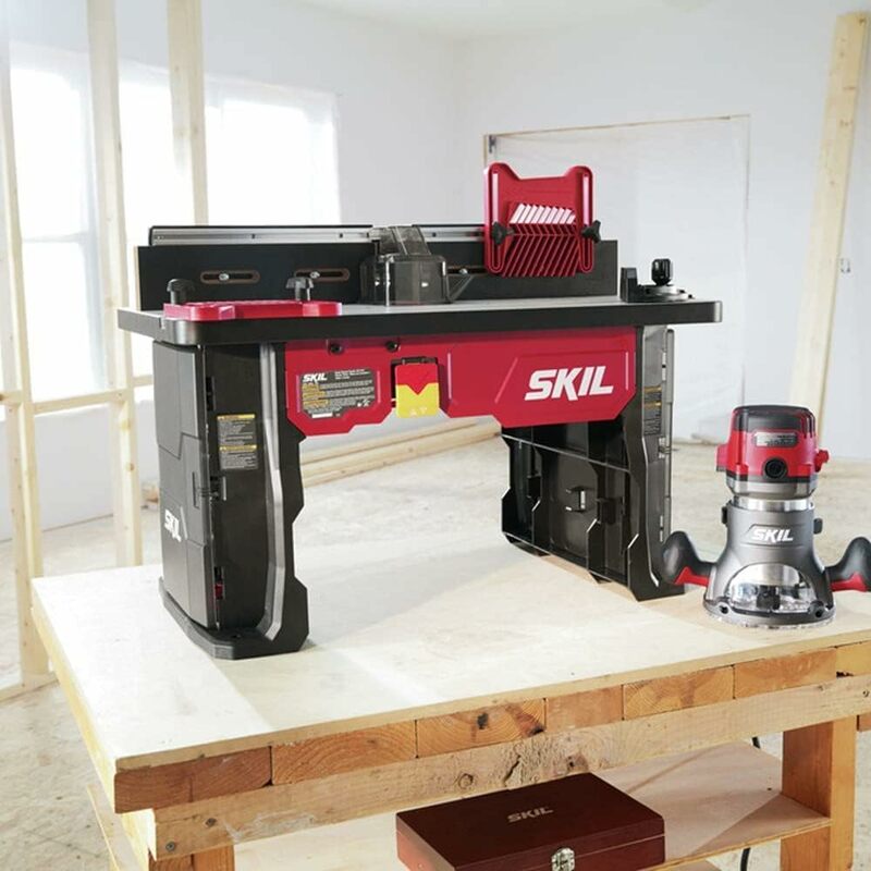 SKIL RT1323-01 Router Table and 10Amp Fixed Base Router Kit