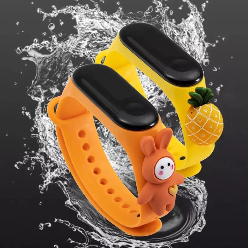 Часы светодиодные для мальчиков и девочек, водонепроницаемые электронные смарт-часы с сенсорным экраном, спортивный браслет