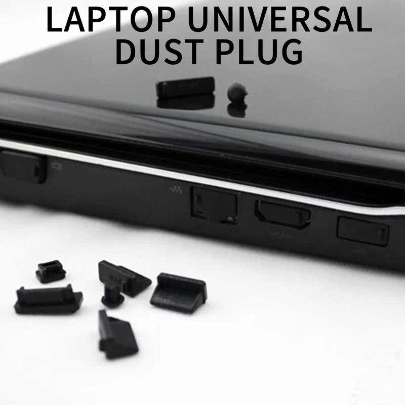 13 pçs universal portátil anti poeira plug capa de silicone rolha portátil poeira plug interface usb poeira plug acessórios