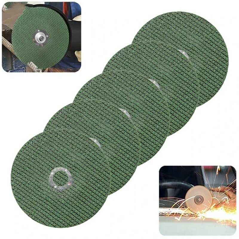 Полимерный шлифовальный круг 5 шт., режущий диск 107 16 мм для тонкого железа, угловая шлифовальная машина из нержавеющей стали, ультратонкие полировальные инструменты