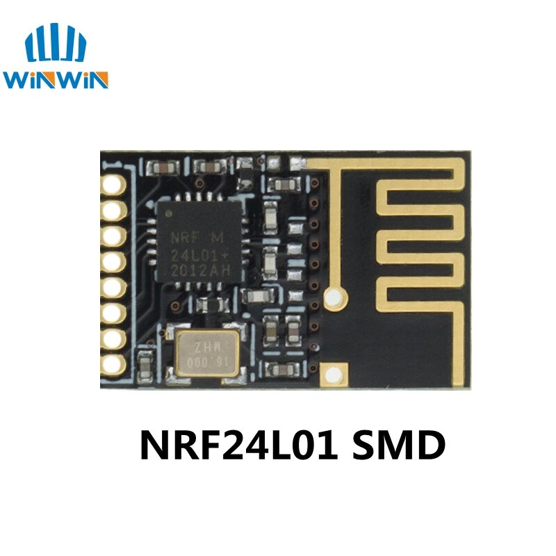 Module de communication émetteur-sec sans fil NRF24L01 +, version améliorée de l'alimentation, 2.4G