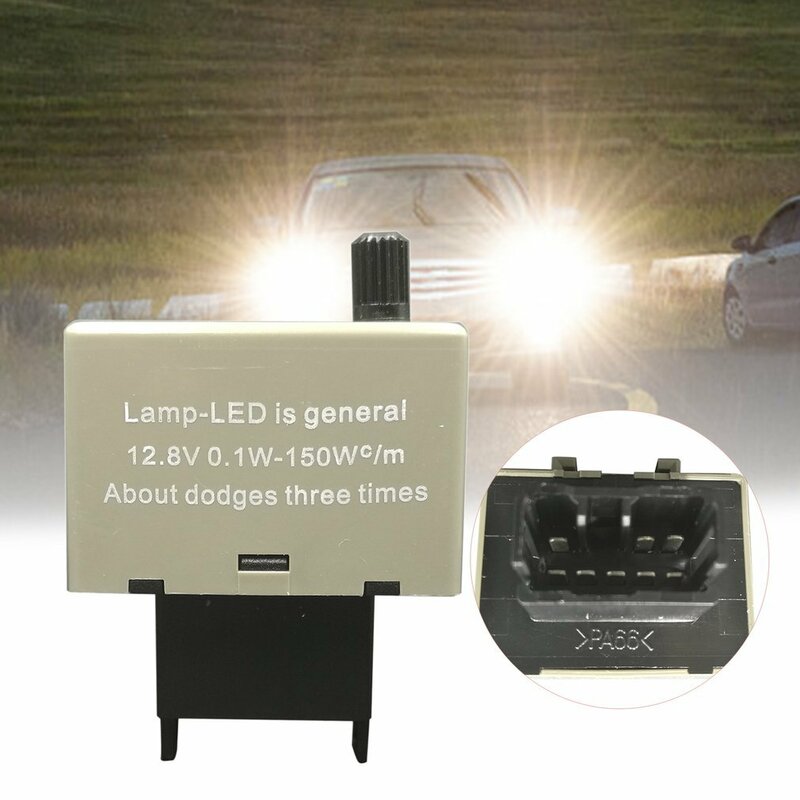 Ajustável LED Flasher Relé para Toyota, Turn Signal Blinker Light, Carro japonês, Acessórios para veículos automotivos, 8 Pin, Toyota