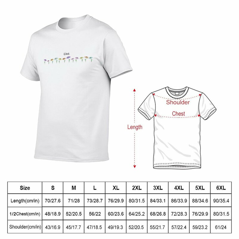 남성용 그래픽 맞춤형 라이브 티셔츠, 여름 의류