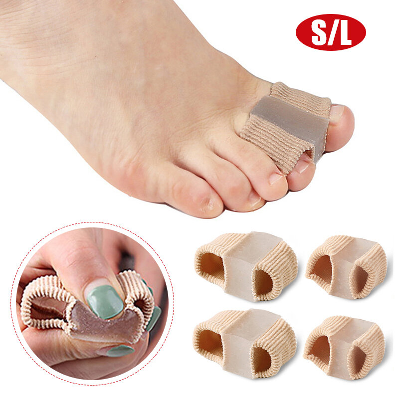 Silicone Toe Spreader, Foot Care Tool, Bunion Hallux Valgus Corrector, polegar, correção do dedo, alisador, separador, 1Pc