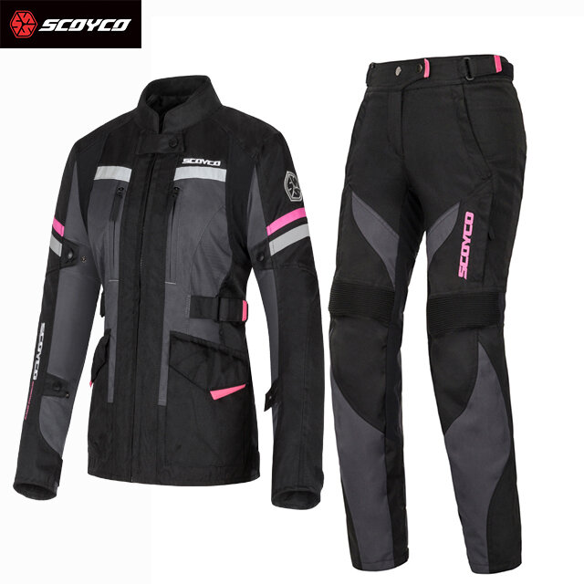 Motorbike Racing Corura Biker Suit para homens e mulheres, terno de motocicleta têxtil impermeável e à prova de vento