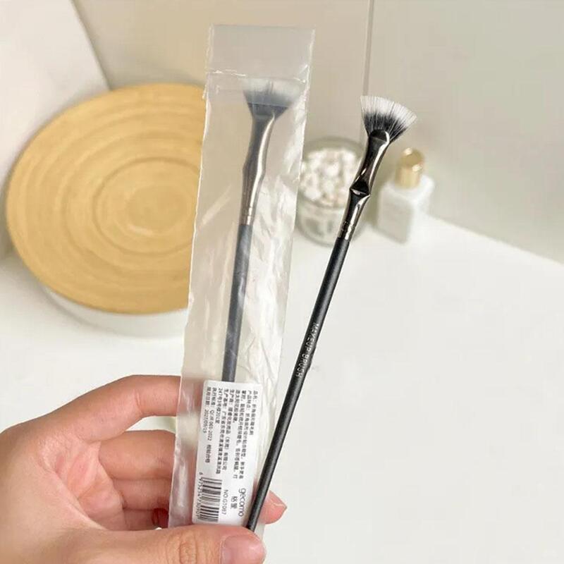 Mascara Fan Brushes Lash Fan Brush Folded Angled Eyebrow Facial Fan Brush For Makeup Natural Lifted Effects Enhance Lower L H6R8
