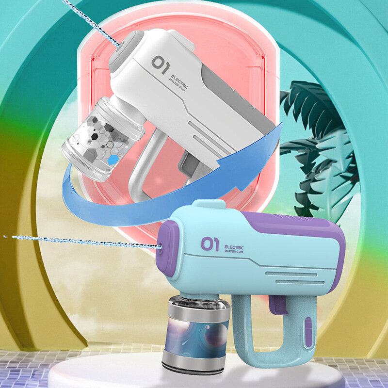 Elektryczny zabawka dziecięca zabawny pistolet na wodę dla dzieci i dla rodziców