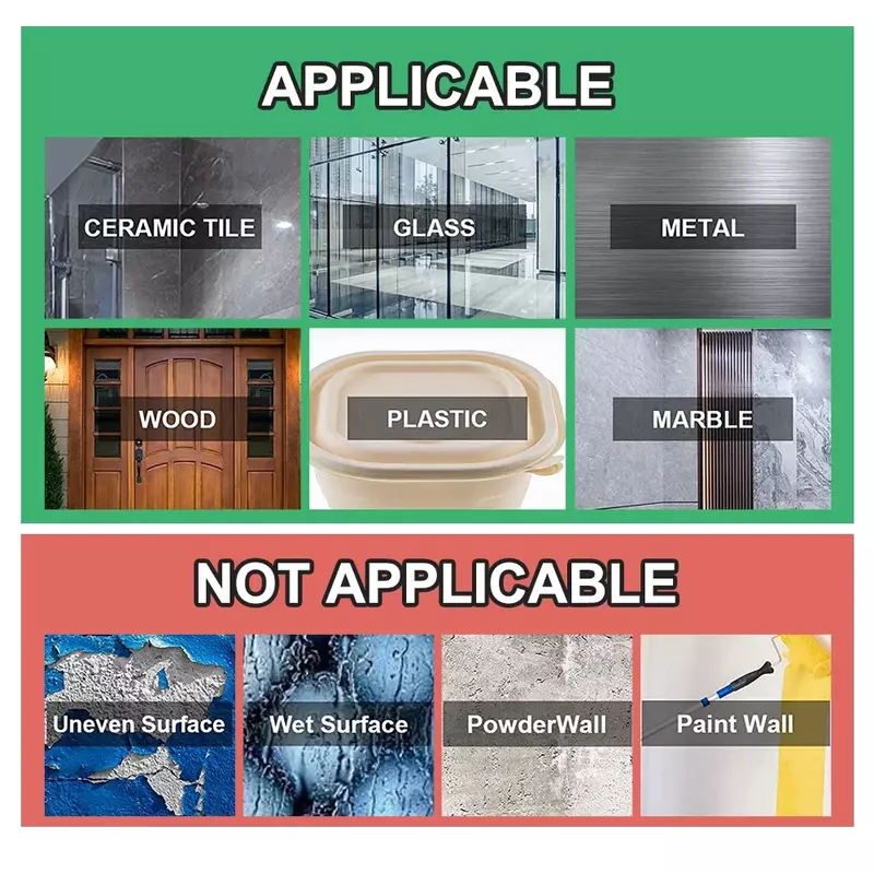 Può essere riutilizzato nastro adesivo biadesivo Super resistente adesivi murali trasparenti adesivi per prodotti per la casa impermeabili