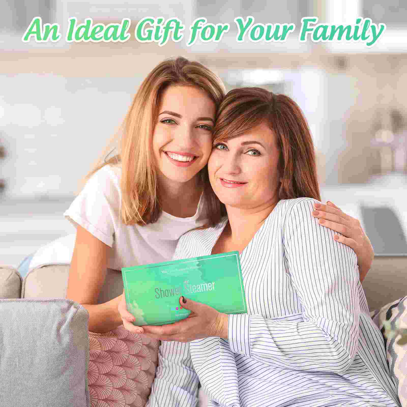 Tableta de ducha de aromaterapia para mujer, cesta de vapor Natural para el hogar, suministro de tabletas, 8 piezas