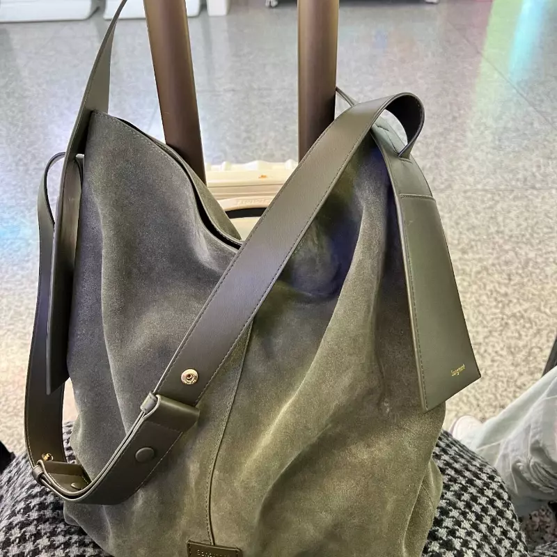 Songmont Ear Tote Bag Large designer bag New women's Large Silhouette Light Backpack Commuter One Shoulder Crossbody Bag