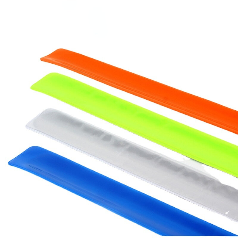 1pc 40cm Reflective Strap for Sports Running Cycling Reflective Strips Warning Tape for Biking Safety Pants Reflector Material