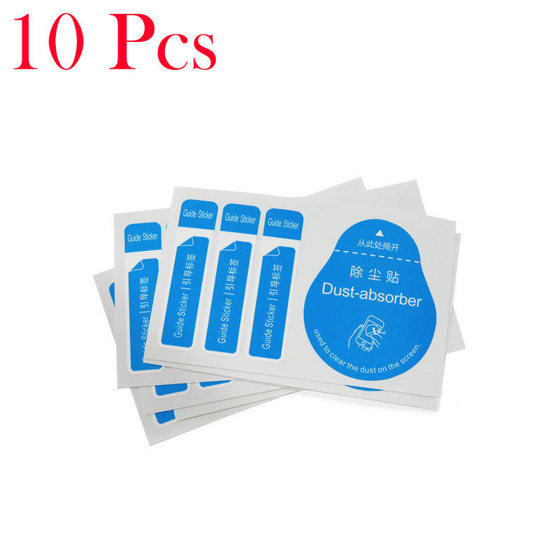10pcs/Lot Wet Dry Wipes Cleaning Cloth For Tempered Glass Screen Protector For Camera Lens Lcd Screens Dust Removal Papers