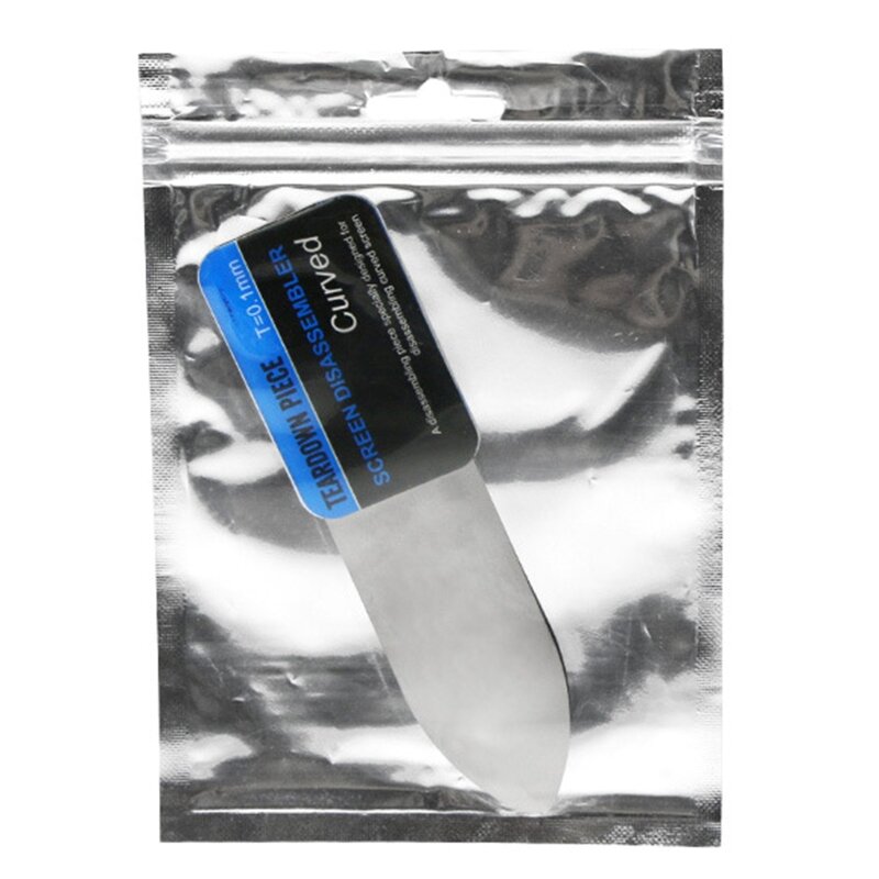 Ultra Dunne Flexibele Lente Staal Pry Spudger Gebogen Scherm Demonteren Kaart Voor Gebogen Screen Opening Repair Tool X6HA