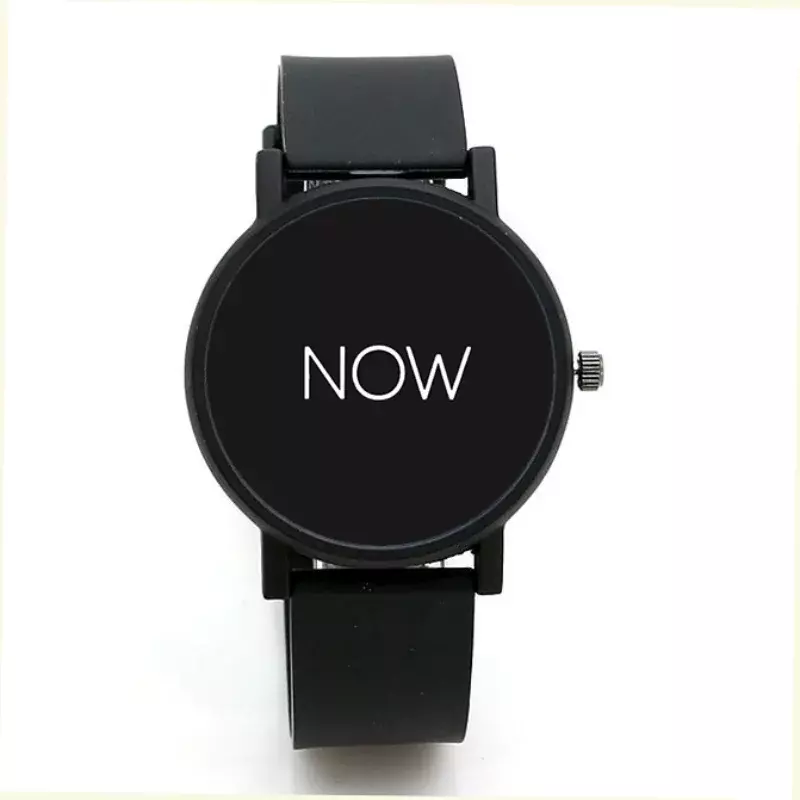 New Cool Watch No Pointer Scale Simple Personality Creative Watch